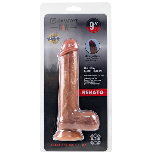 Raw Renato 9" Ultra Realistic Dildo
