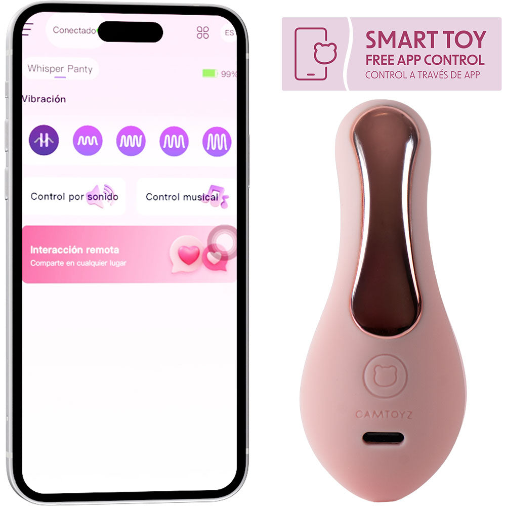 Camtoyz Whisper Ultra-Silent Vibrator Panty
