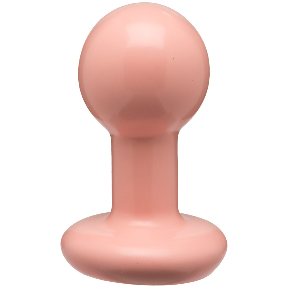 The Classic Round Butt Plug Small Cream