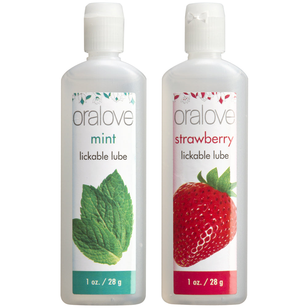 Oralove Delicious Duo Strawberry & Mint 2Pk