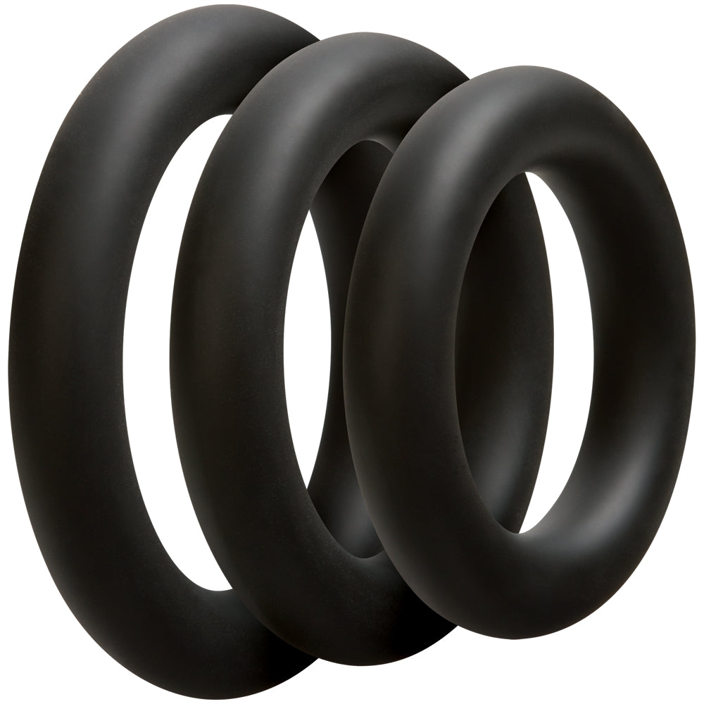Optimale – 3 C-Ring Set – Thick Black