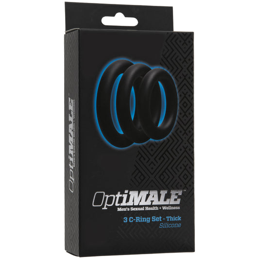 Optimale – 3 C-Ring Set – Thick Black