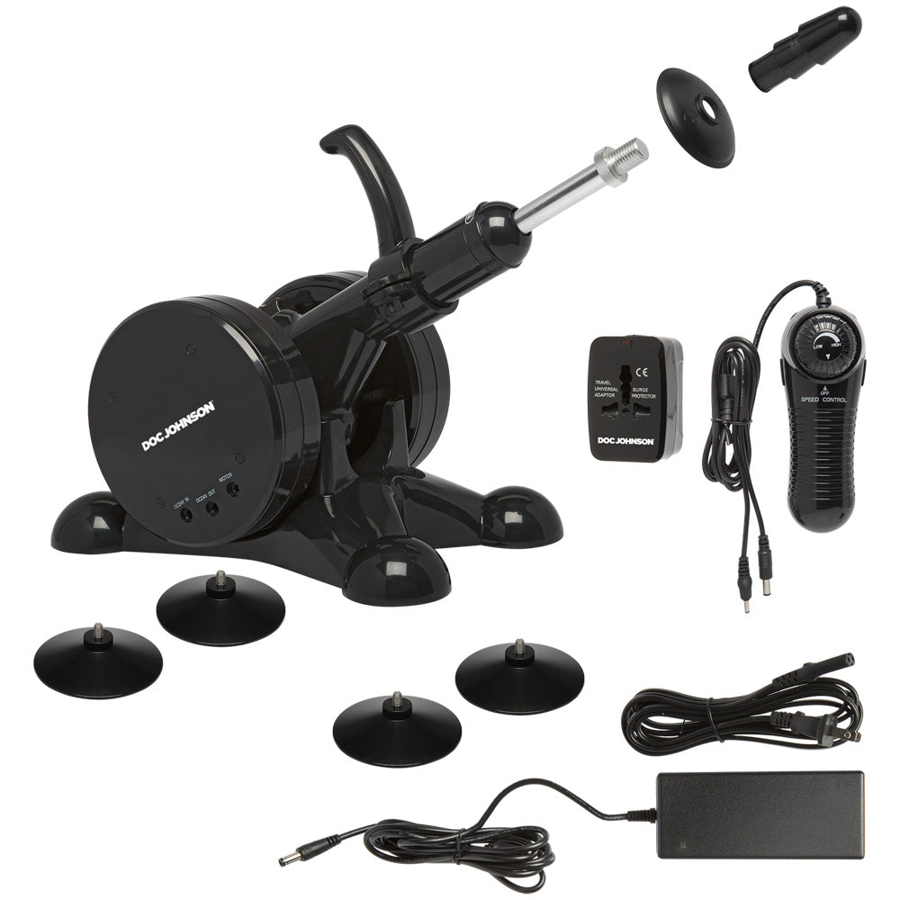Vac-U-Lock Fuck Machine Black