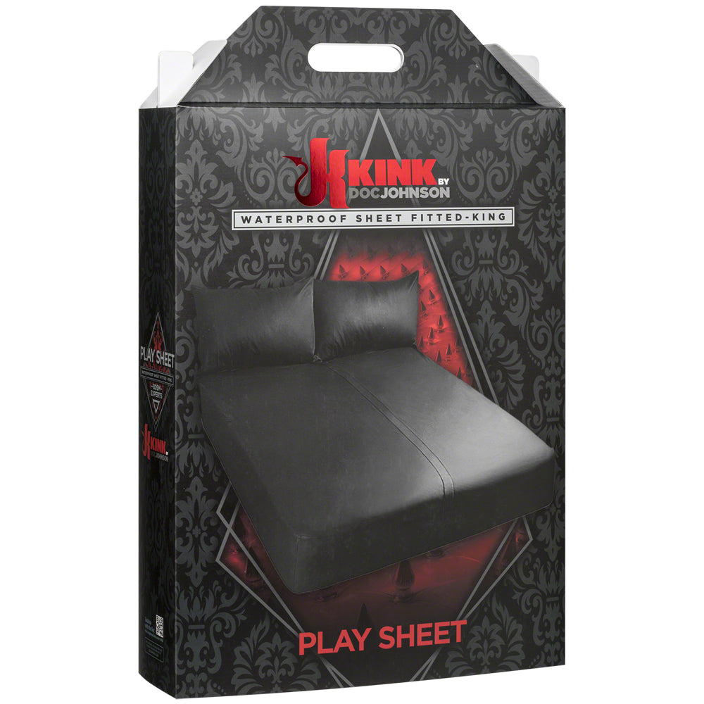 Kink Wet Works Fitted Waterproof Sheet King Black