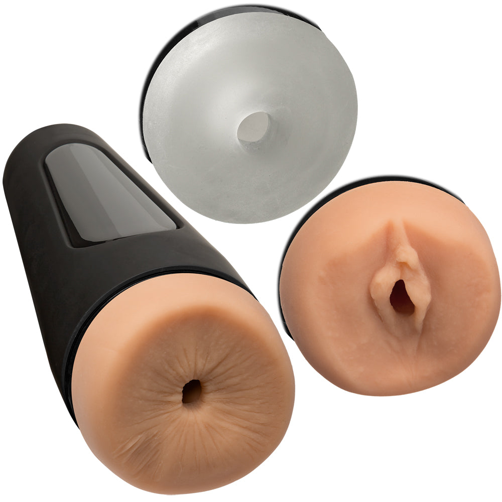 Kink Power Banger Fuck Hole Accessory Pack 10 Piece Kit Vanilla/Frost