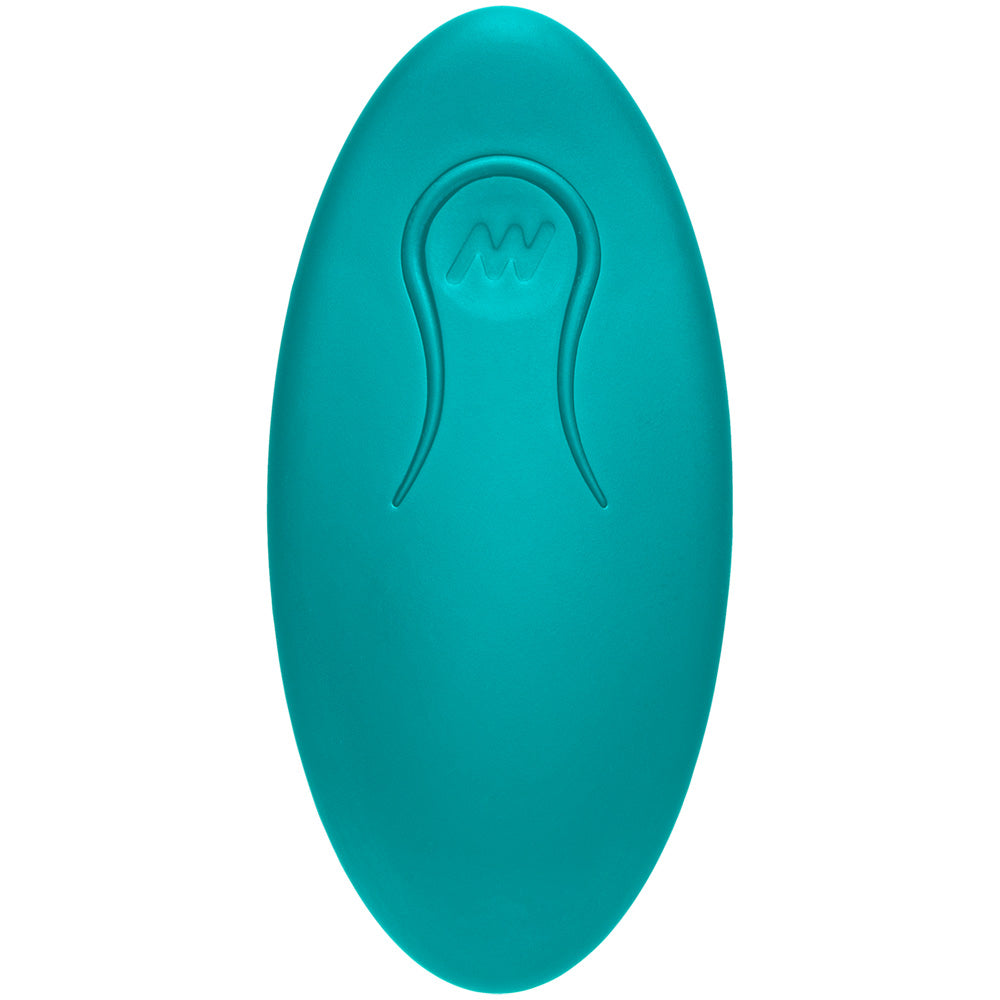 A-Play Thrust Experienced Rechargeable Silicone Anal Plug With Remote Teal