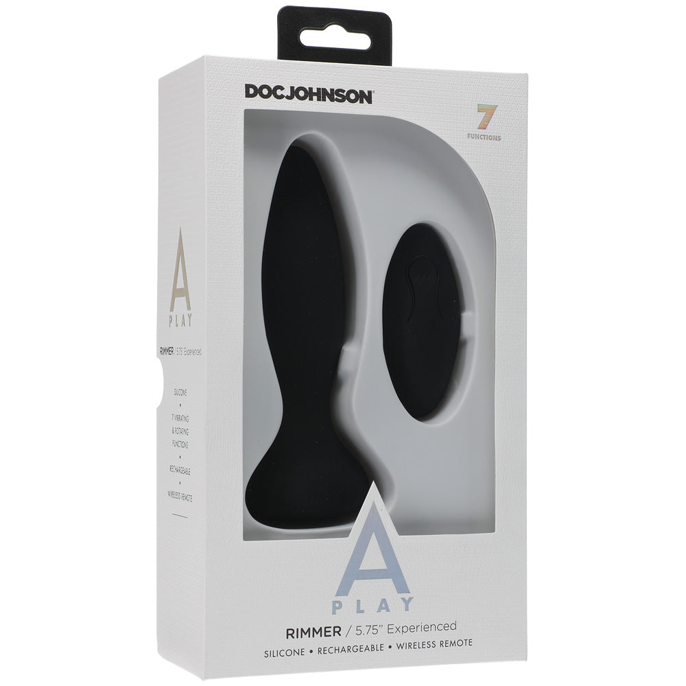 A-Play Rimmer Experienced Rechargeable Silicone Anal Plug With Remote