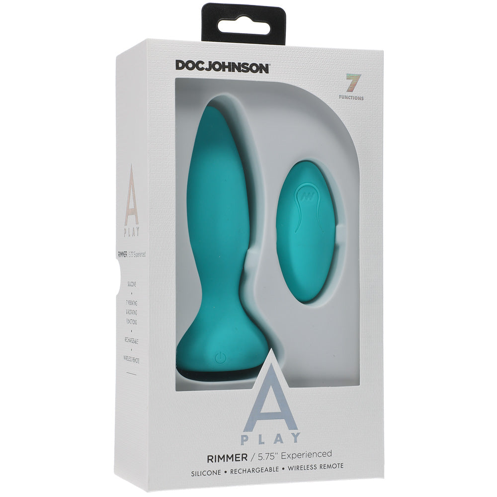 A-Play Rimmer Experienced Rechargeable Silicone Anal Plug With Remote