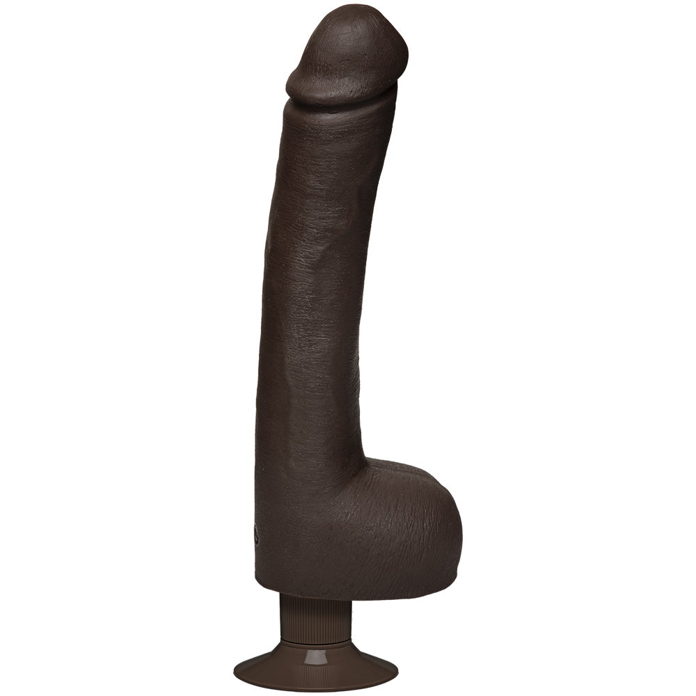 Signature Cocks Safaree Ultraskyn Vibrating Chocolate