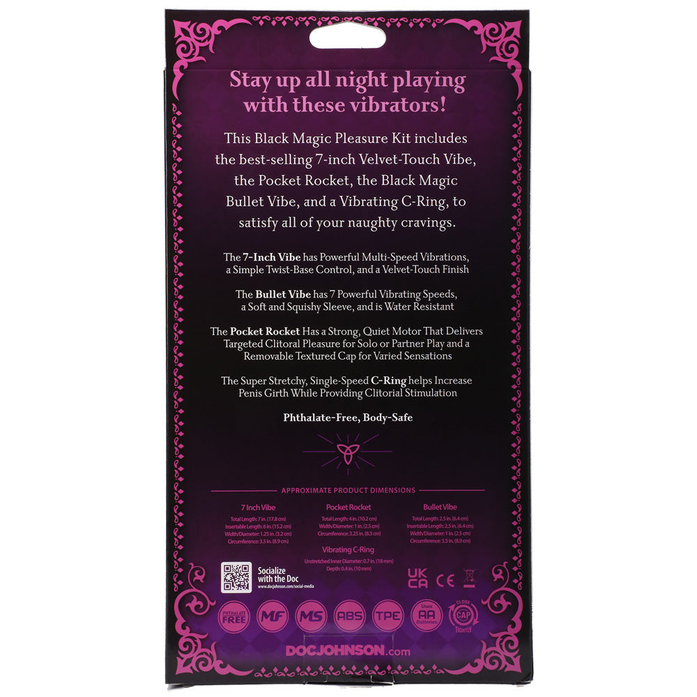 Black Magic Pleasure Kit Black