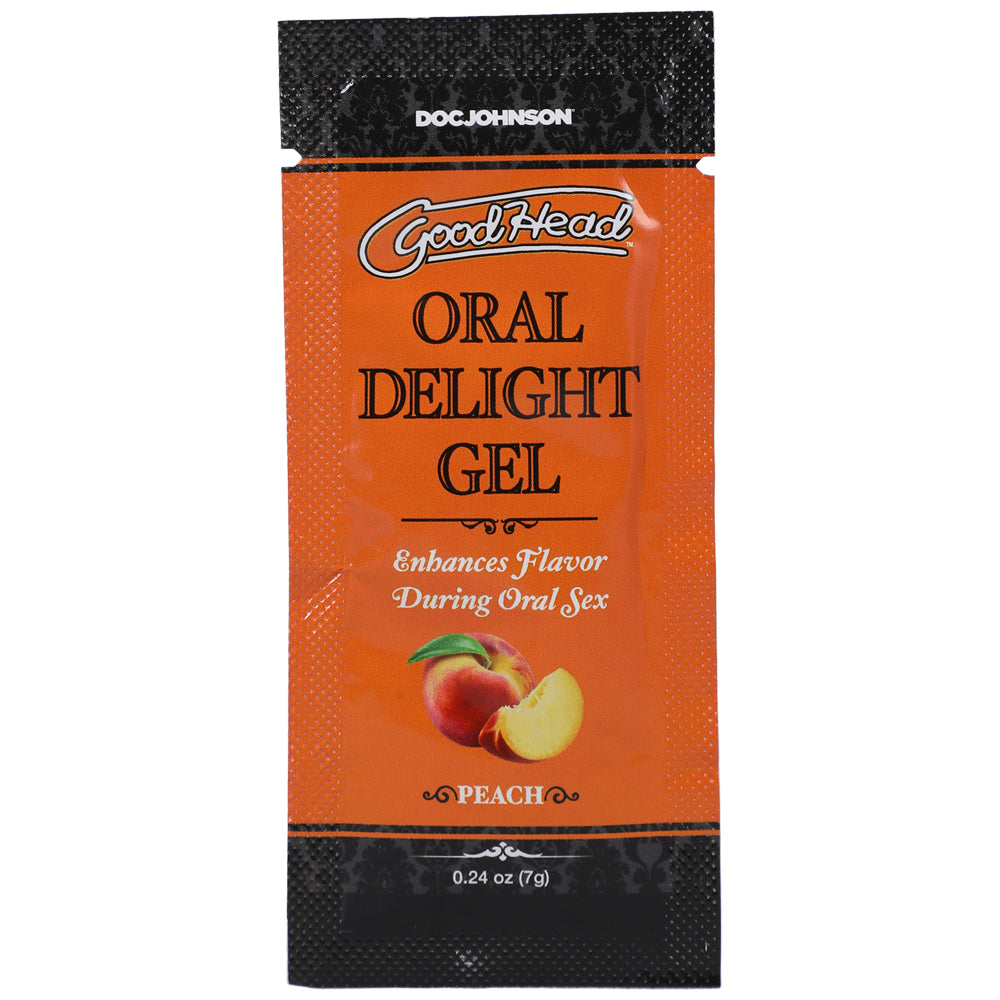 Goodhead Oral Delight Gel Peach 48 Pieces 0.24 oz.