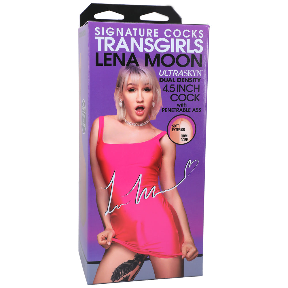 Signature Cock With Penetrable Ass Transgirls Lena Moon Vanilla