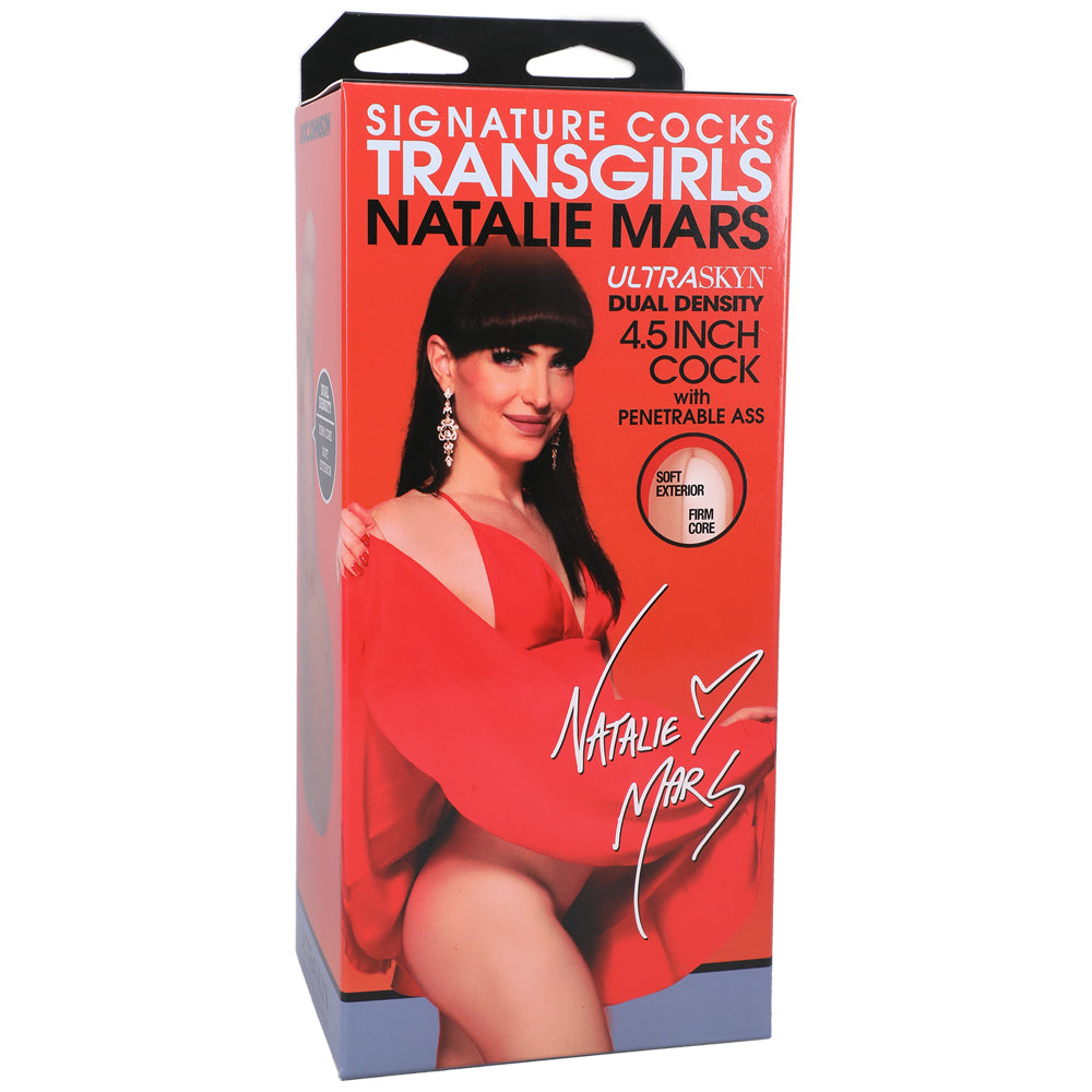 Signature Cock With Penetrable Ass Transgirls Natalie Mars Vanilla