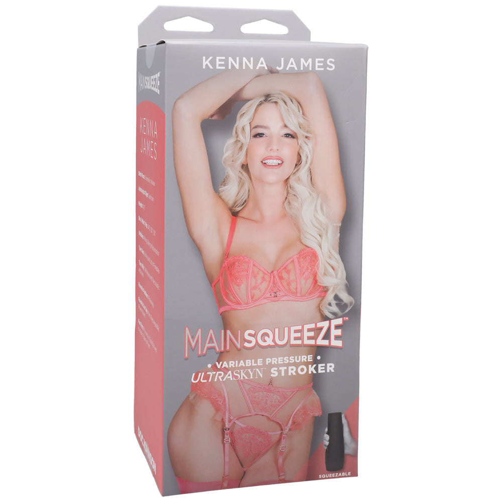 Main Squeeze Kenna James Ultraskyn Stroker Pussy Vanilla