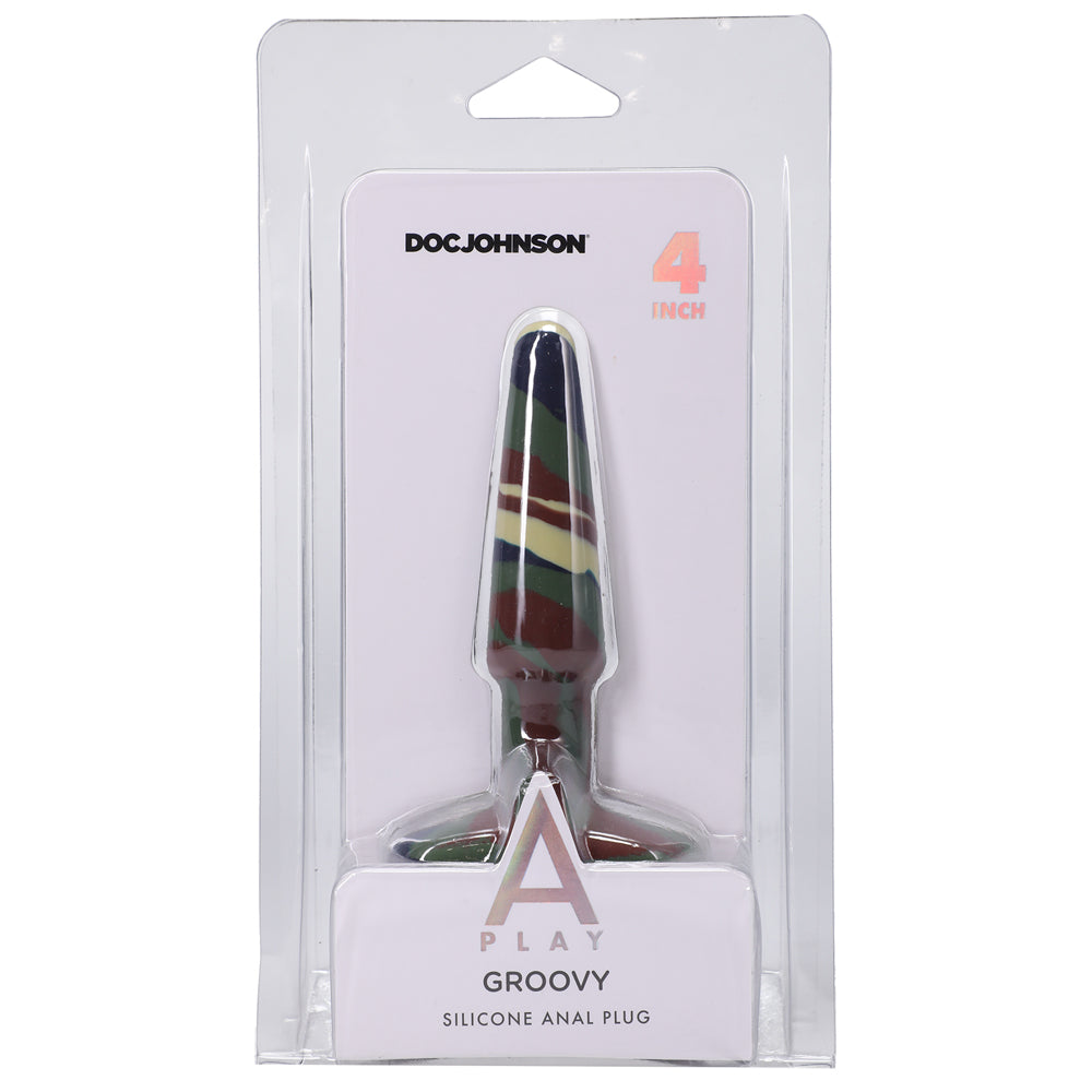 A-Play Groovy Silicone Anal Plug