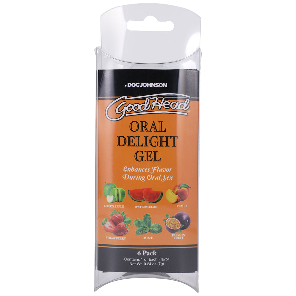 Goodhead Oral Delight Gel 6 Pack 0.24 oz.