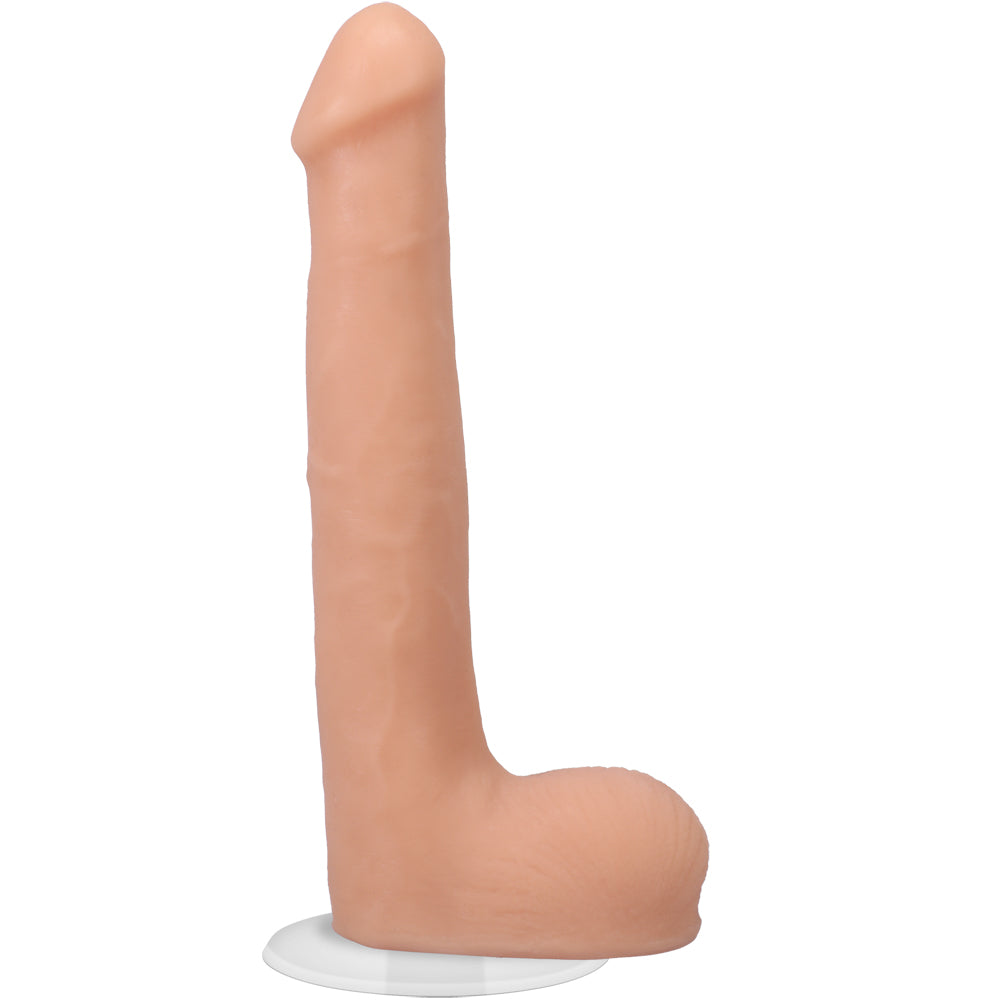 Signature Cocks Oliver Flynn 10" Ultraskyn Cock With Removable Vac-U-Lock Suction Cup Vanilla
