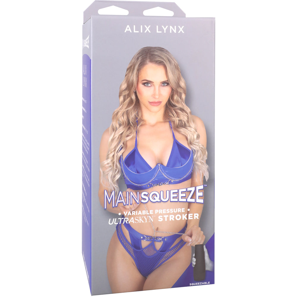 Main Squeeze Alix Lynx Ultraskyn Stroker Pussy Vanilla