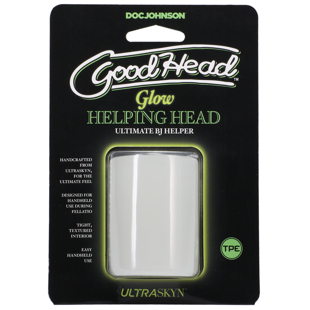 Goodhead Glow Helping Head Frost Green Glow