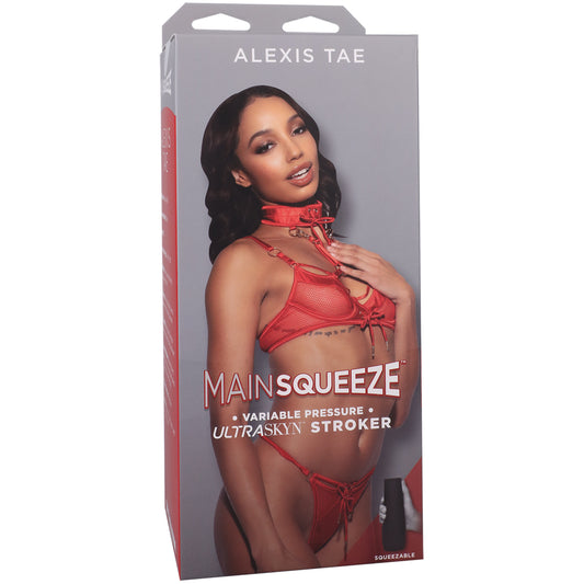 Main Squeeze Alexis Tae Ultraskyn Stroker Pussy Caramel
