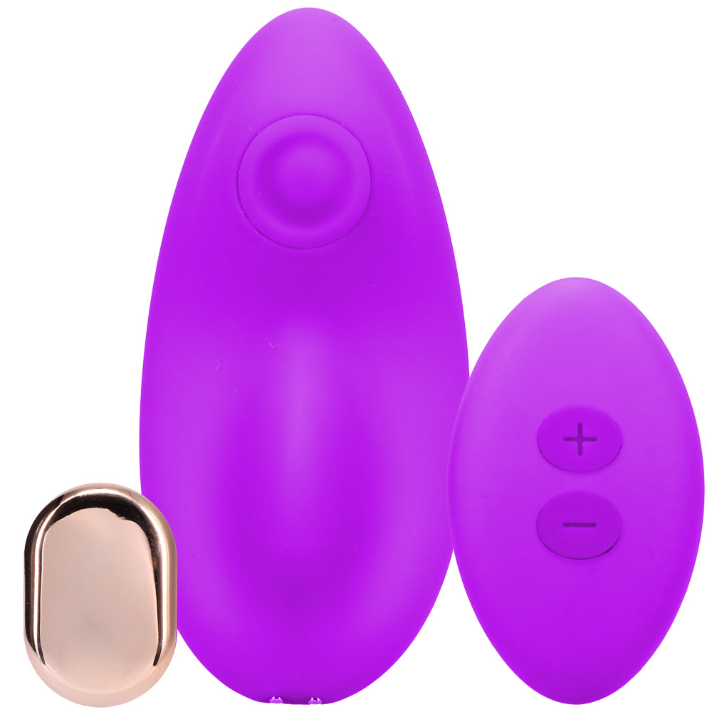 Magnetic Panty Vibe With Remote In A Bag Purple