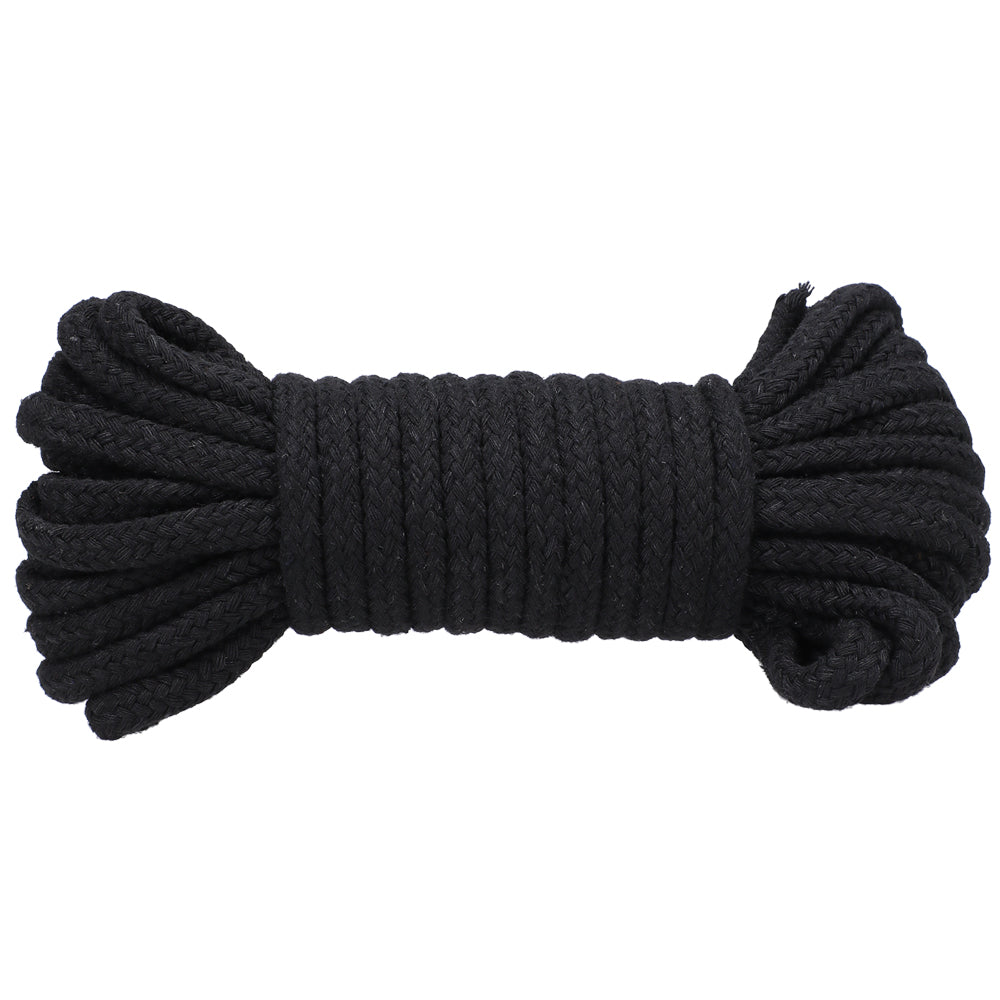 Cotton Rope In A Bag 32 Feet Black