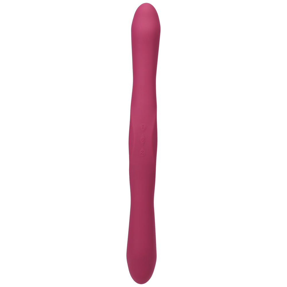 Tryst Duet Double Ended Vibrator With Wireless Remote Berry