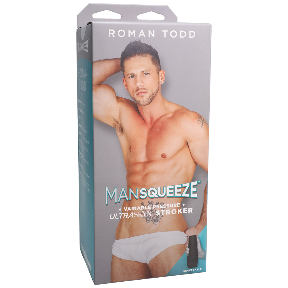 Man Squeeze Roman Todd Ultraskyn Stroker Ass Vanilla