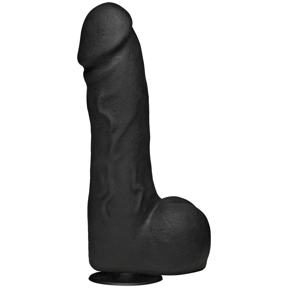 Merci The Perfect Cock 10.5" With Removable Vac-U-Lock Suction Cup Ultraskyn Black