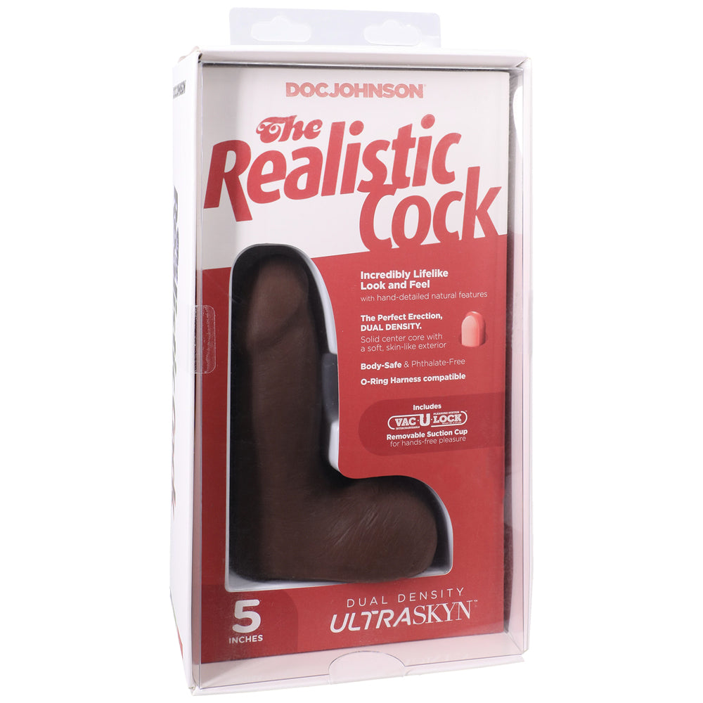 The Realistic Cock Ultraskyn 5" With Balls
