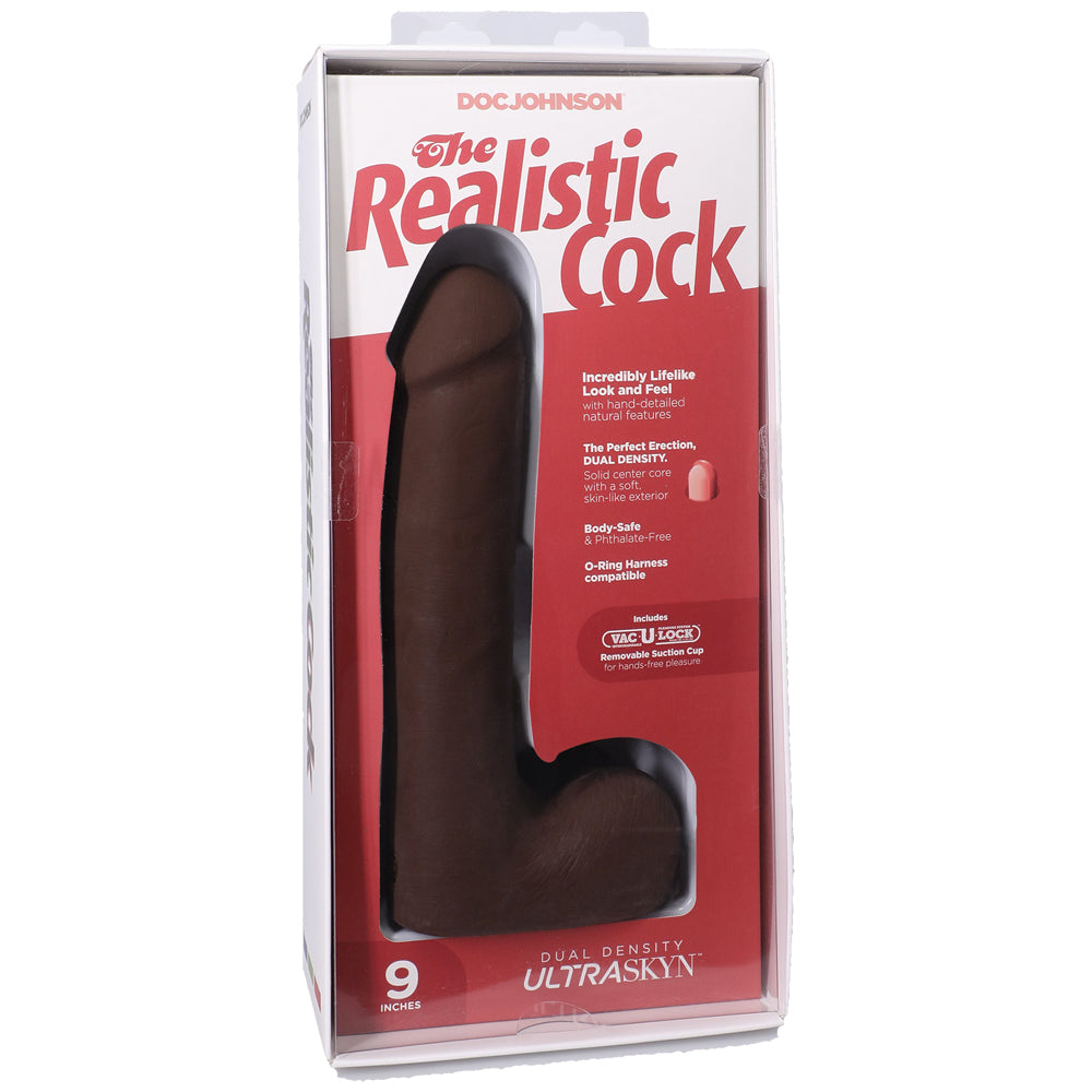 The Realistic Cock Ultraskyn 9" With Balls