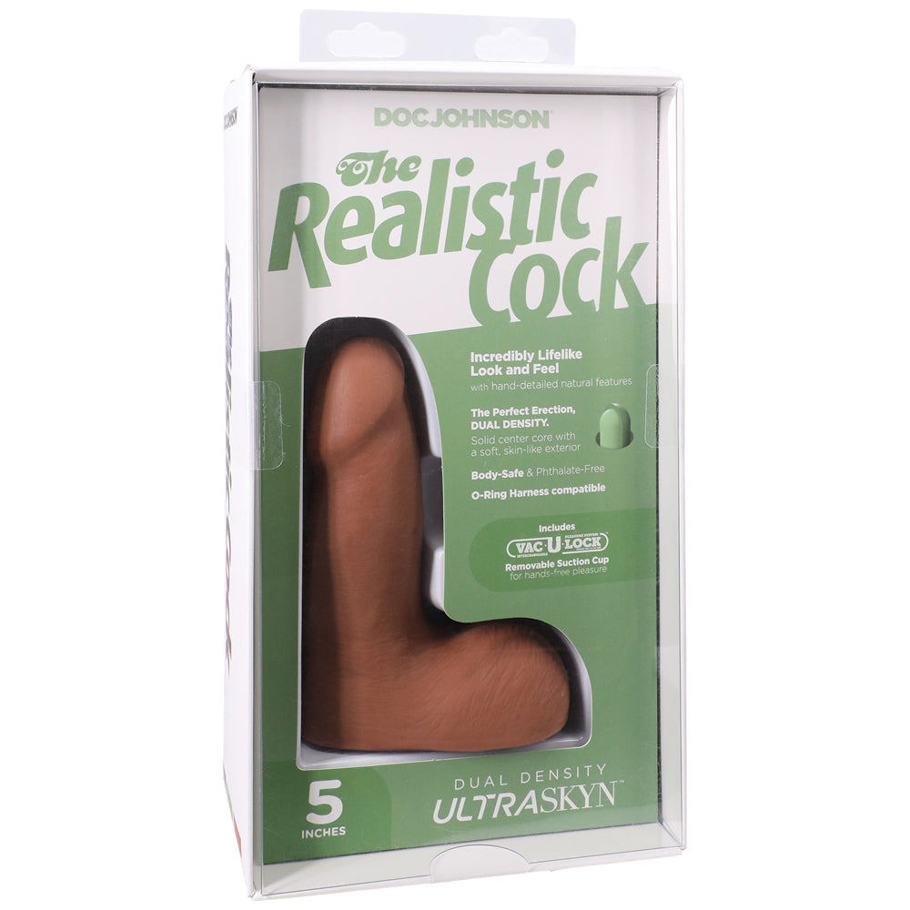 The Realistic Cock Ultraskyn 5" With Balls
