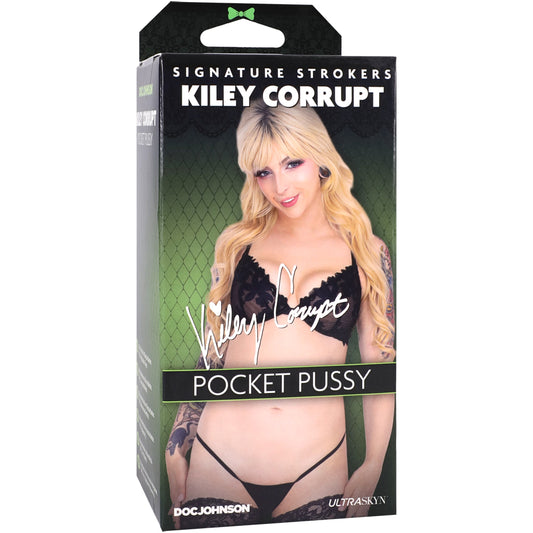 Signature Strokers Kiley Corrupt Ultraskyn Pocket Pussy Vanilla