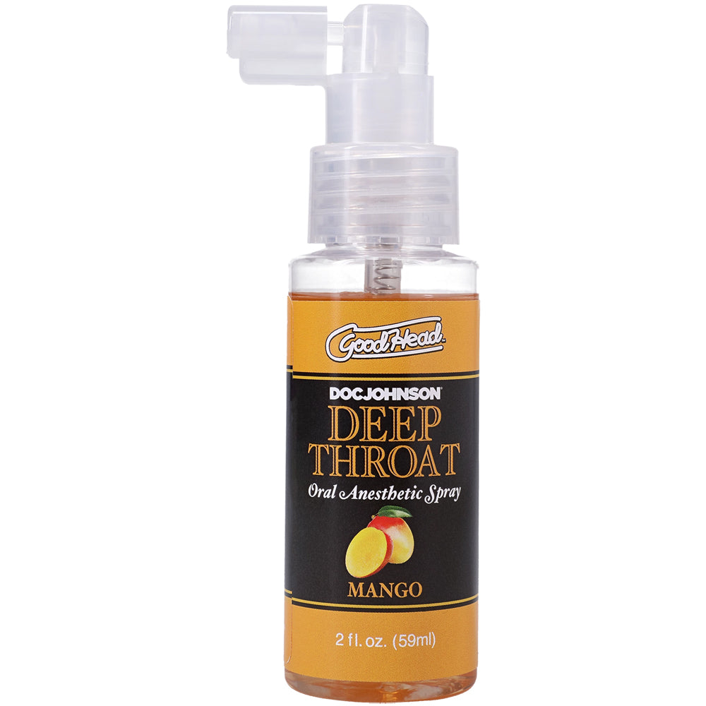 Goodhead Deep Throat Spray Mango 2 oz.