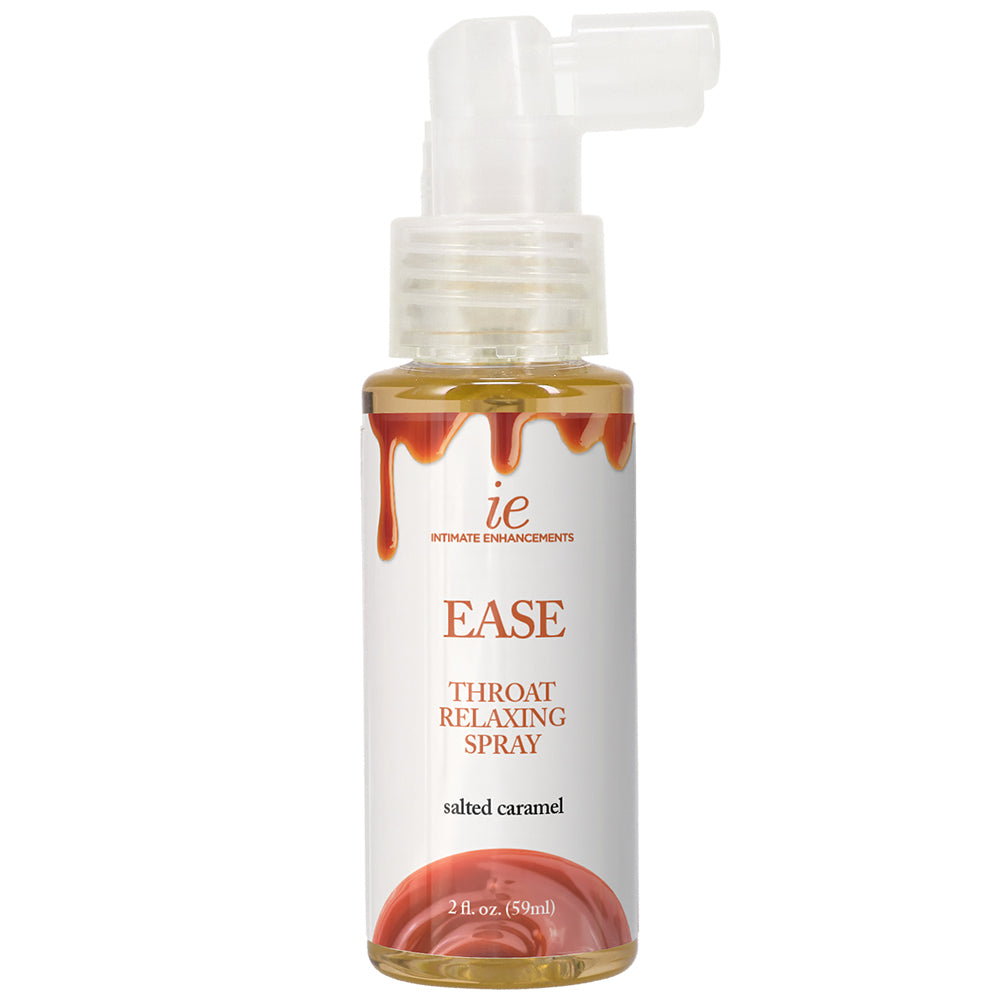 Intimate Enhancements Ease Throat Relaxing Spray Salted Caramel 2 oz.