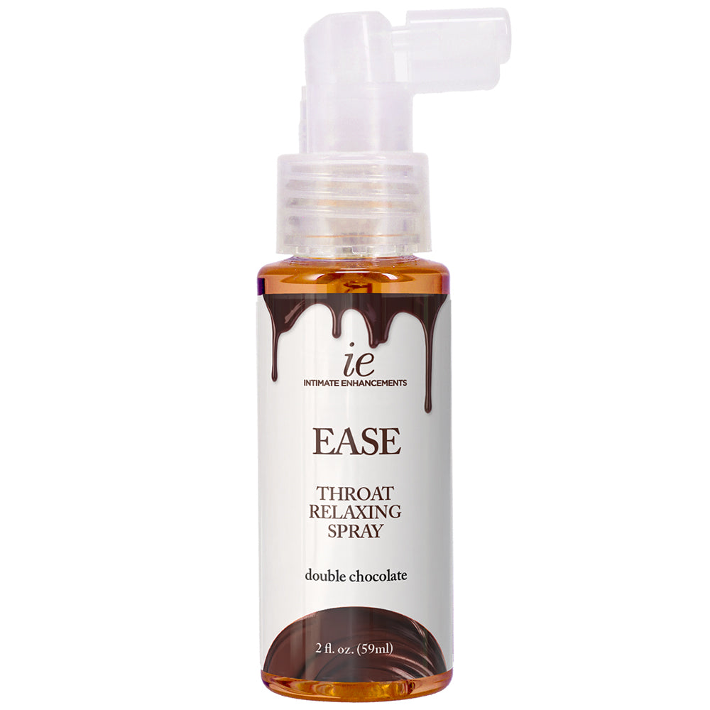 Intimate Enhancements Ease Throat Relaxing Spray Double Chocolate 2 oz.