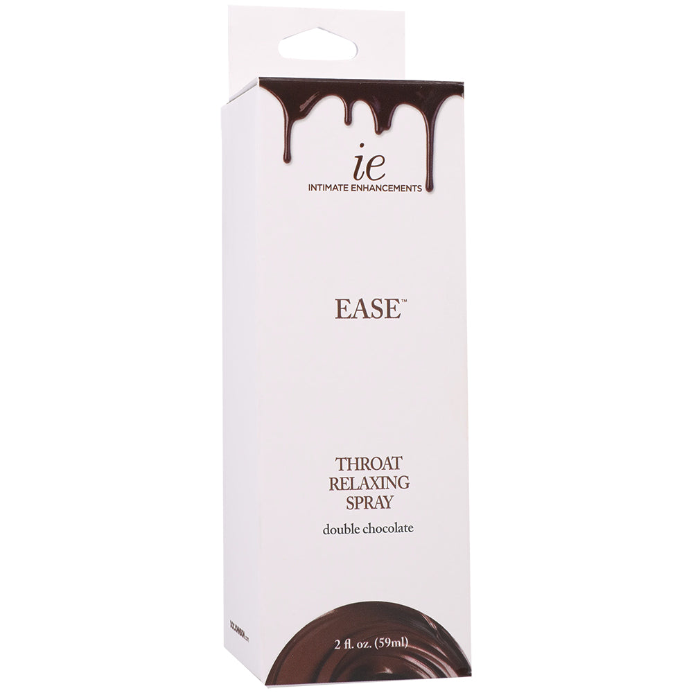 Intimate Enhancements Ease Throat Relaxing Spray Double Chocolate 2 oz.