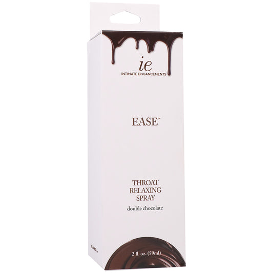 Intimate Enhancements Ease Throat Relaxing Spray Double Chocolate 2 oz.