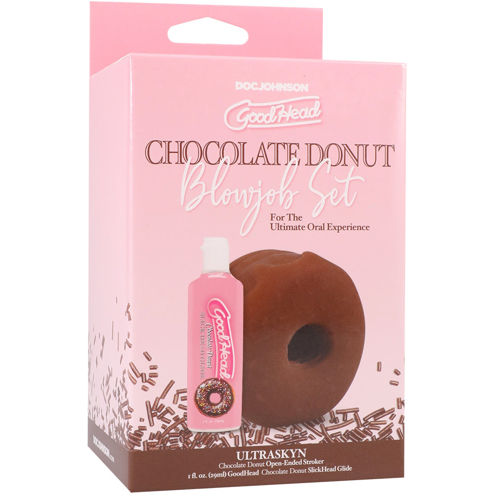Goodhead Chocolate Donut Blowjob Set Chocolate