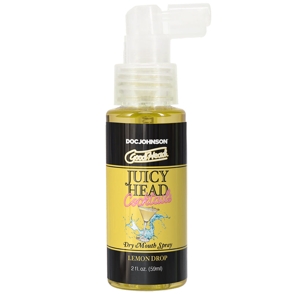 Goodhead Juicy Head Cocktails Dry Mouth Spray Lemon Drop 2 oz.