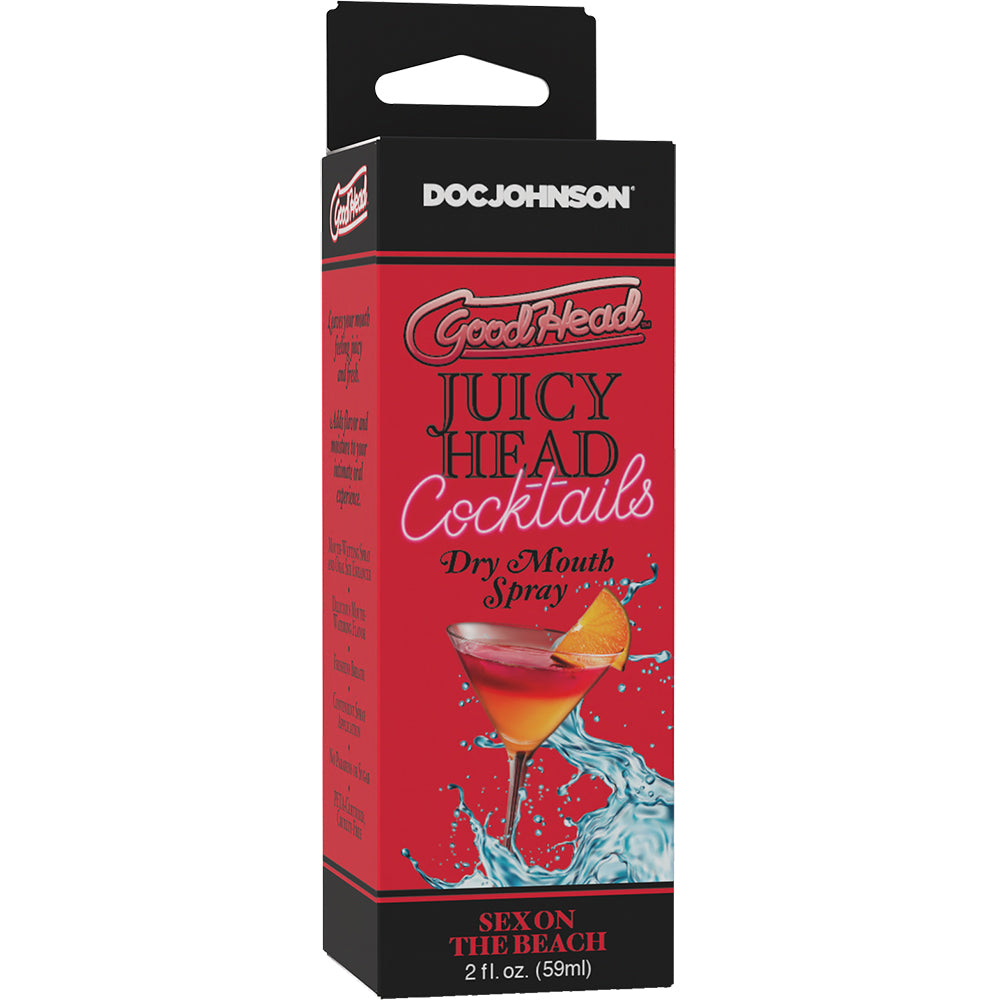 Goodhead Juicy Head Cocktails Dry Mouth Spray Sex On The Beach 2 oz.