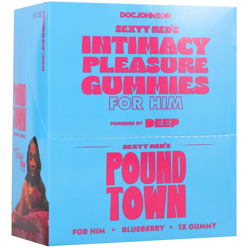 Sexyy Red His Sexual Stimulation Gummies Pound Town 12Ct Blueberry