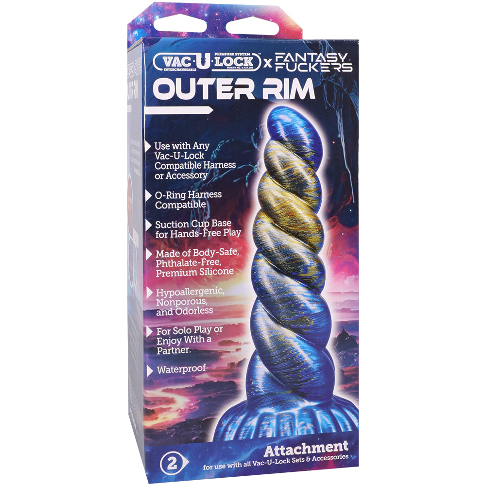 Vac-U-Lock X Fantasy Fuckers Outer Rim Blue/Gold