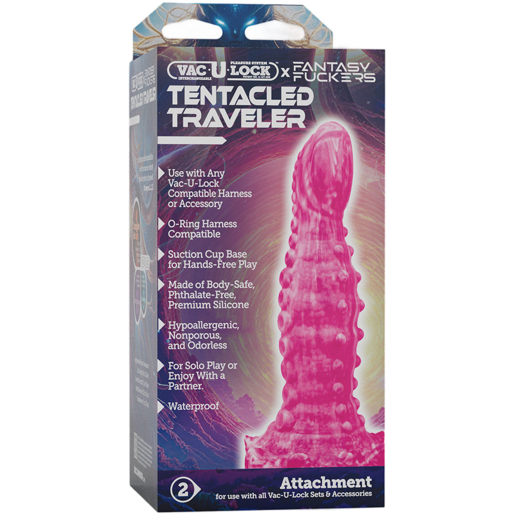 Vac-U-Lock X Fantasy Fuckers Tentacled Traveler Pink