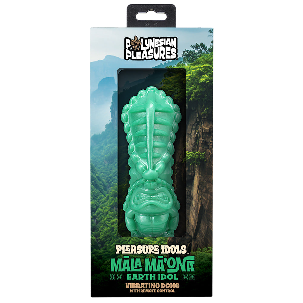 Pleasure Idols Mala Ma'Ona Earth Idol Rechargeable With Remote Jade