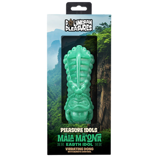 Pleasure Idols Mala Ma'Ona Earth Idol Rechargeable With Remote Jade