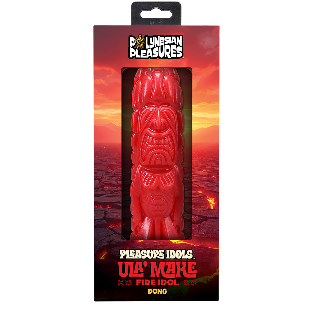 Pleasure Idols Ula' Make Fire Idol Fire Red