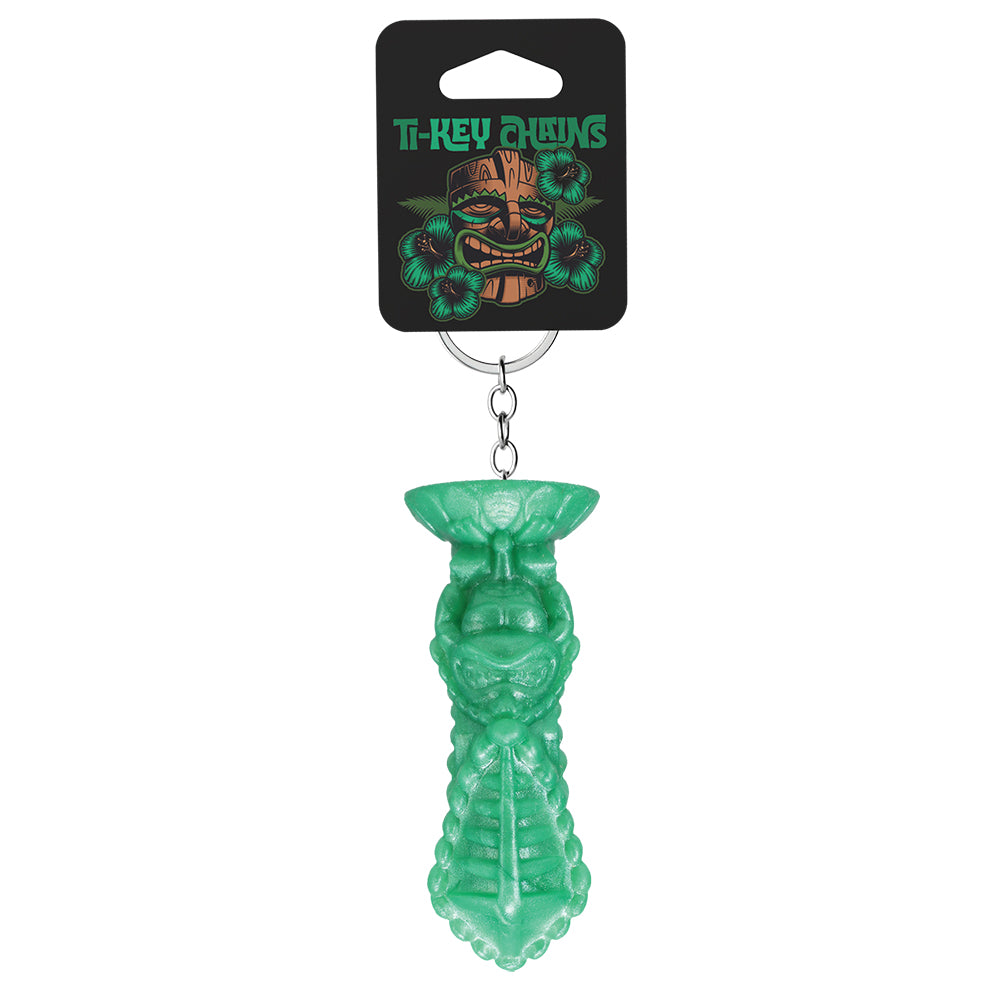 Ti-Key Chains Mala Ma'Ona Earth Idol Jade