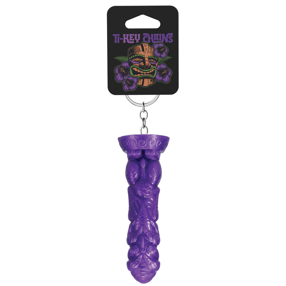 Ti-Key Chains 'Uhane 'Ino Spirit Idol Purple