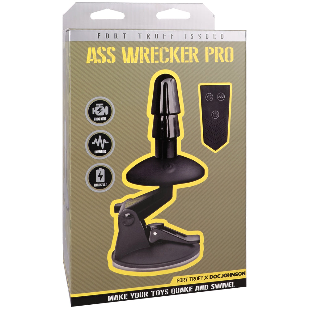 Fort Troff Vac-U-Lock Ass Wrecker Pro With Wireless Remote Black